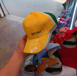 کلاه تابستانه بچگانه کتان