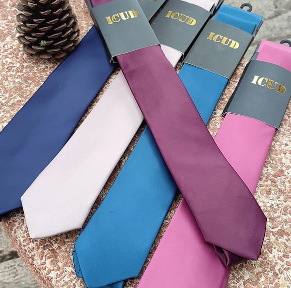 عکس-کراوات مردانه تک رنگ