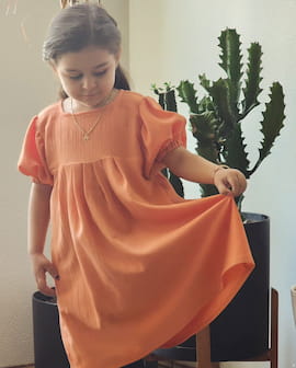 پیراهن بچگانه نارنجی