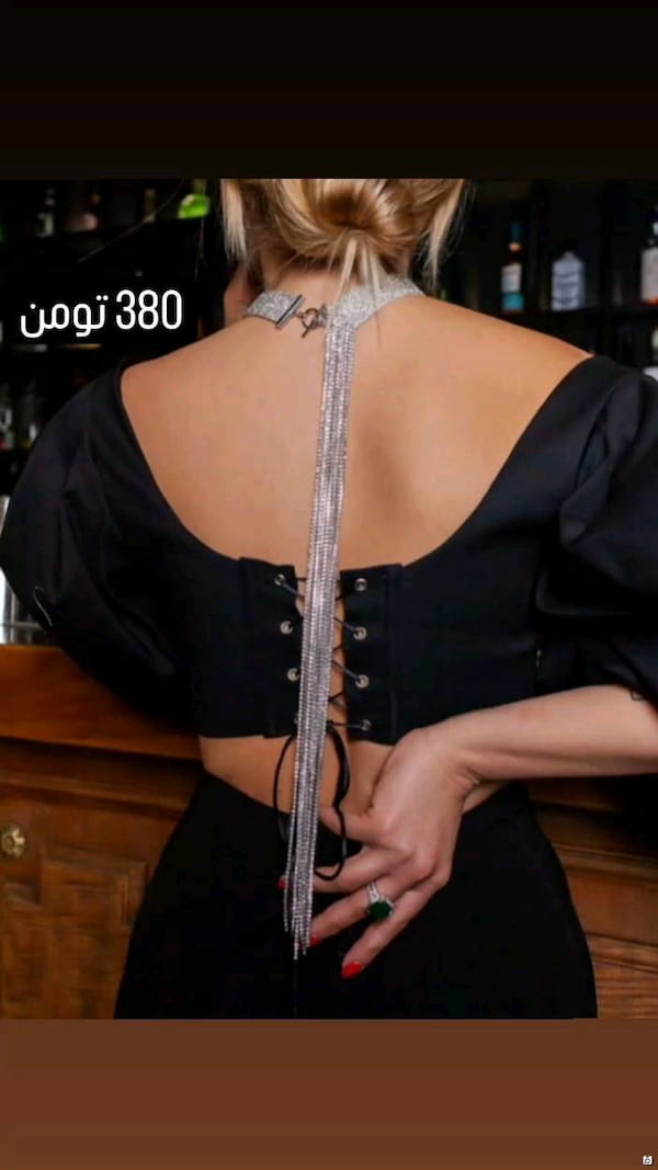 عکس-گردنبند زنانه نقره