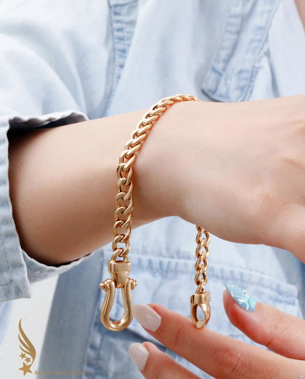 عکس-دستبند زنانه طلا امگا
