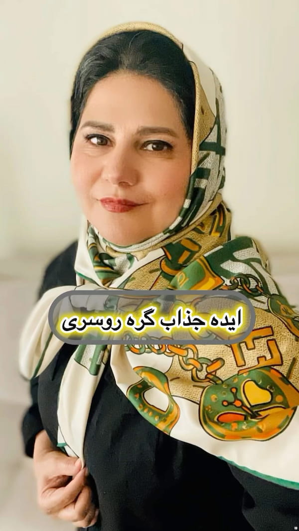 عکس-روسری زنانه ابریشم