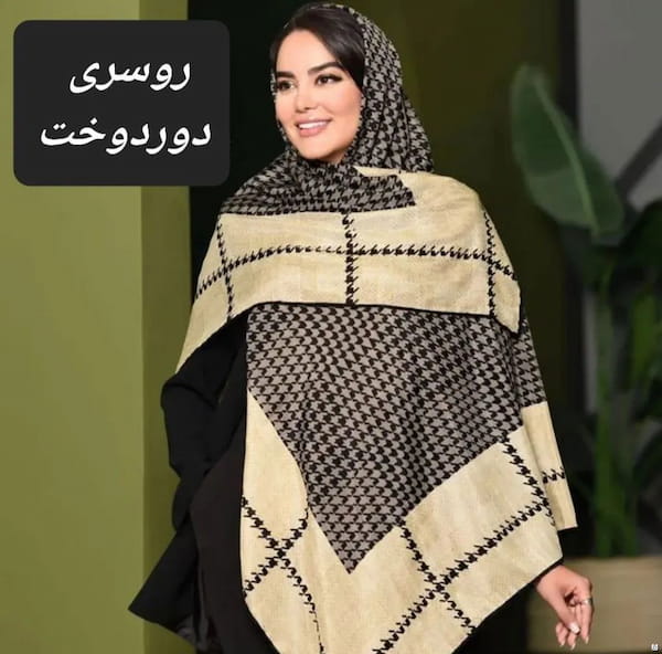 عکس-روسری زنانه نخی