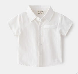 پیراهن پسرانه سفید