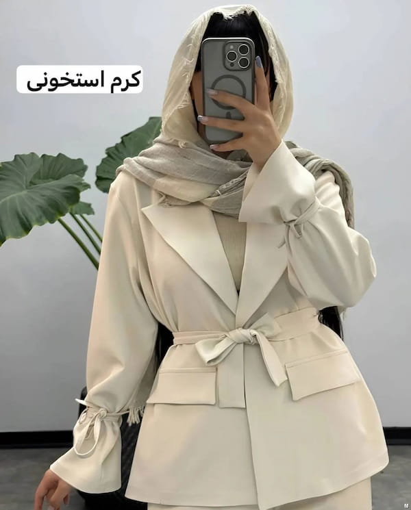 عکس-کت تابستانه زنانه مازراتی کرمی