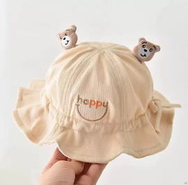 کلاه تابستانه نوزادی پنبه