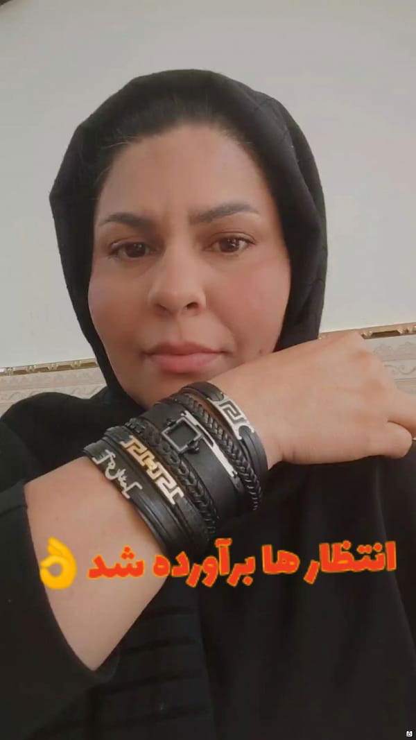 عکس-دستبند زنانه چرم طبیعی
