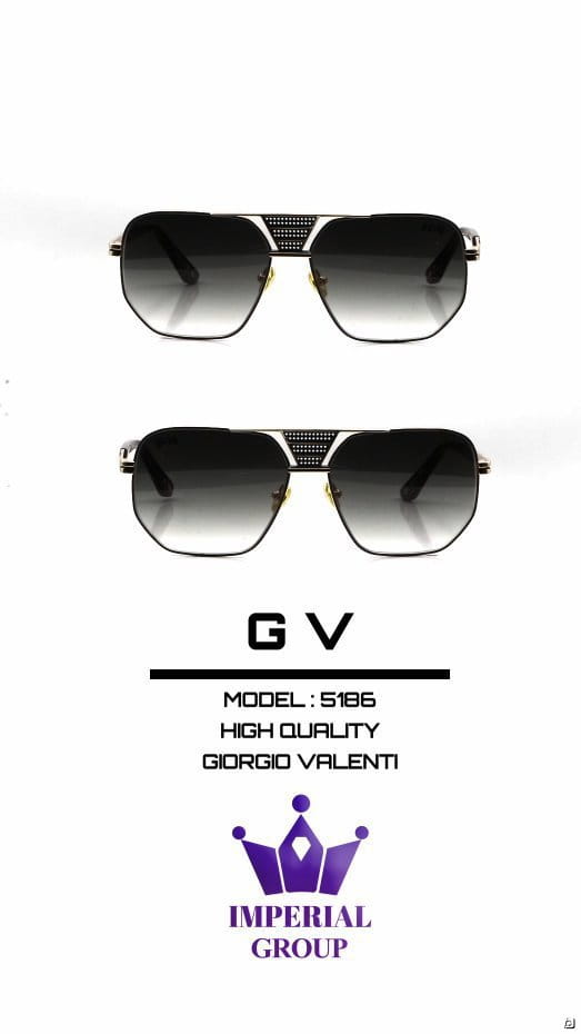 عکس-عینک مردانه کائوچو جورج طلایی