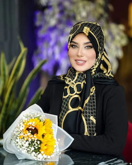 روسری زنانه ابریشم توییل