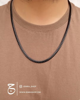 گردنبند مردانه استیل