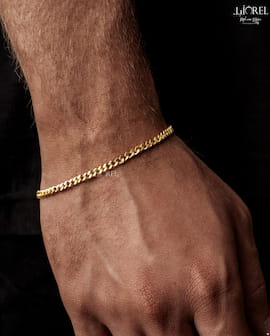 دستبند مردانه طلا کارتیه