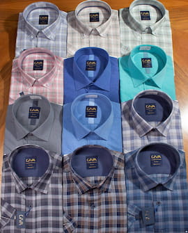 پیراهن چهارخونه مردانه