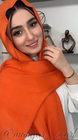 شال زنانه لمه