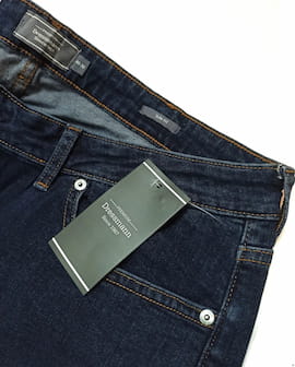 شلوار جین مردانه دمپا آبی نفتی