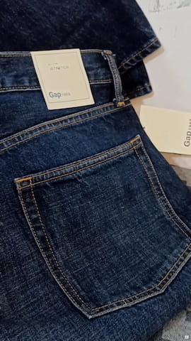 شلوار جین دمپا مردانه گپ