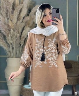 شومیز زنانه نخ