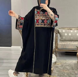 پیراهن زنانه ابر و بادی