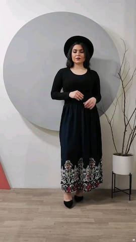 دامن زنانه نخی