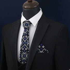 کراوات مردانه پر