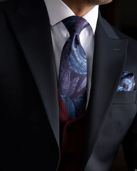 کراوات مردانه طلایی