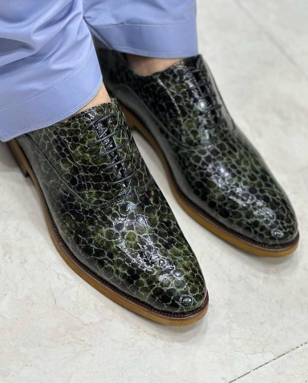 عکس-کفش رسمی مجلسی مردانه چرم طبیعی