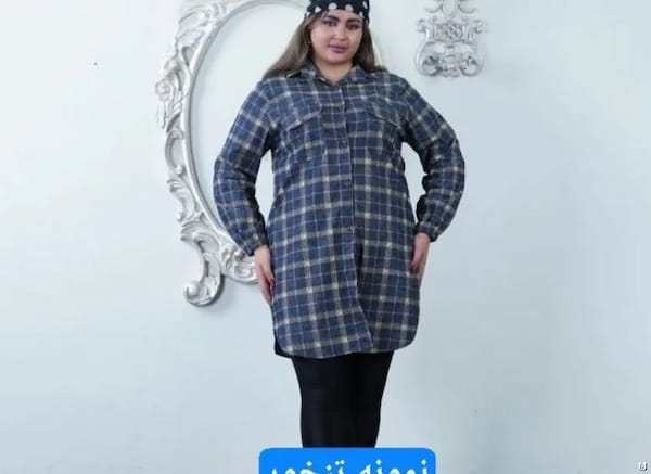 عکس-مانتو زنانه پارچه