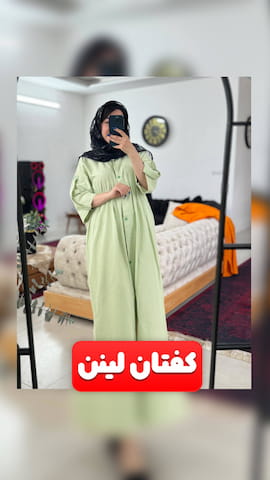 پیراهن زنانه لینن