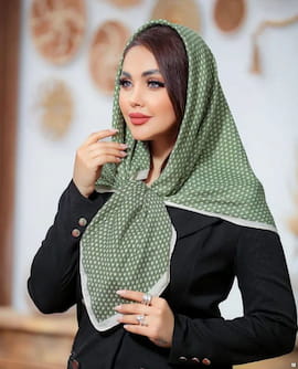 شال زنانه نخی