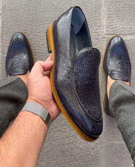 کفش مردانه تک رنگ