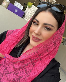 روسری زنانه دانتل