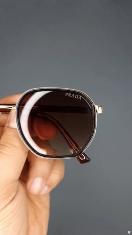 عینک افتابی فلزی مردانه پرادا