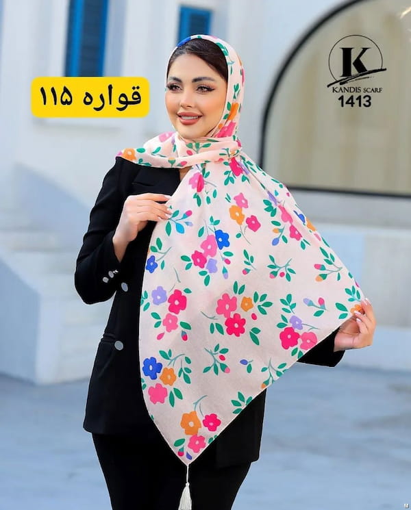 عکس-روسری زنانه نخی