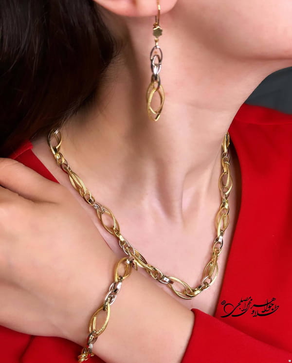 عکس-گردنبند زنانه طلا طلایی