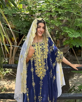 شال زنانه حریر شیری