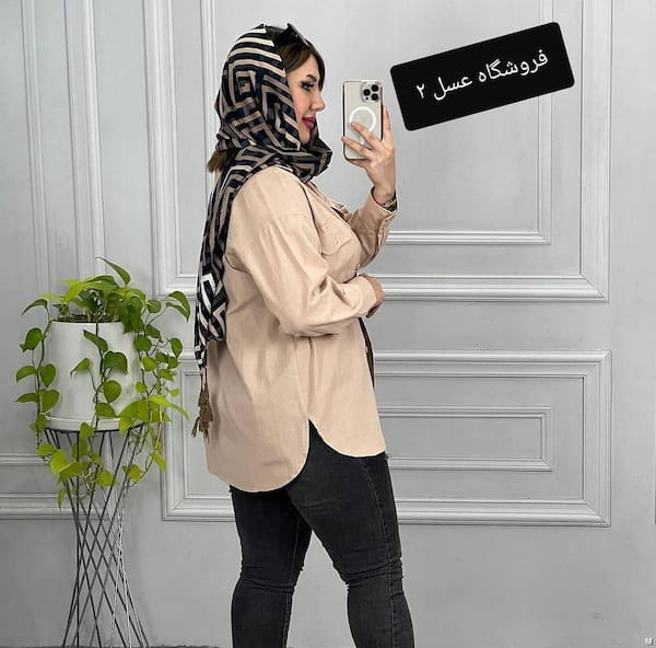 عکس-شومیز زنانه کتان