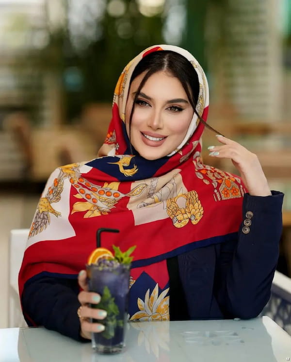 عکس-روسری زنانه وال