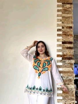 شومیز زنانه کتان