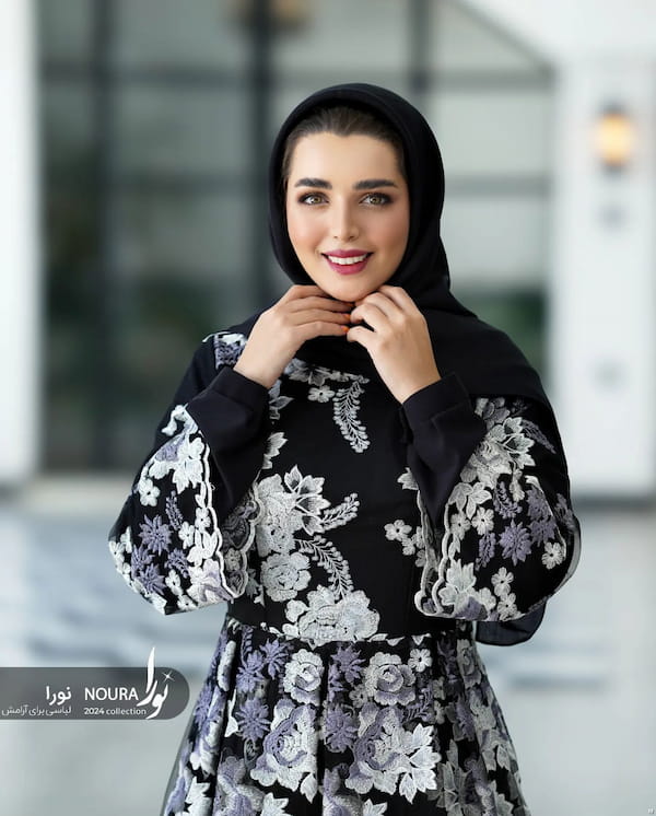 عکس-پیراهن زنانه دانتل