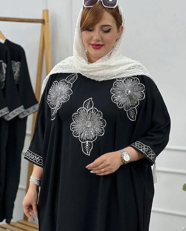 عکس-مانتو زنانه مشکی