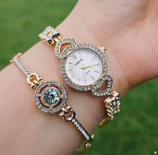 عکس-دستبند زنانه شیشه