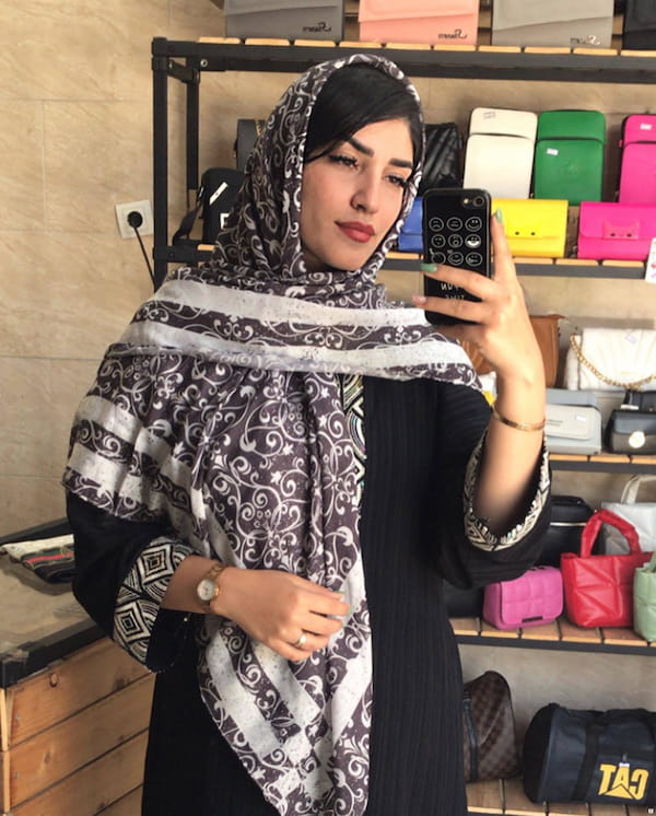 عکس-روسری زنانه نخی