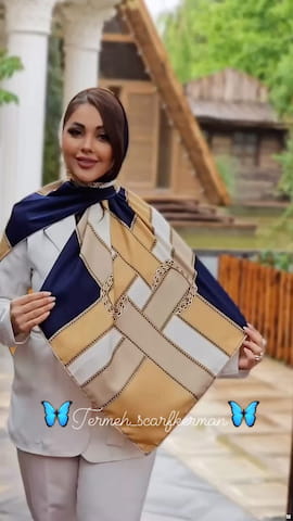 روسری زنانه ابریشم