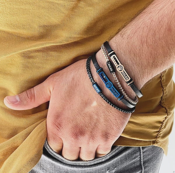 عکس-دستبند مردانه استیل