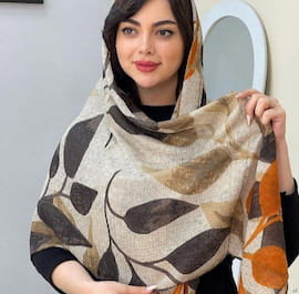 روسری تابستانه زنانه نخی