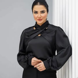 شومیز زنانه ساتن