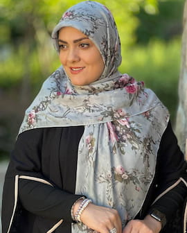 روسری زنانه نخی