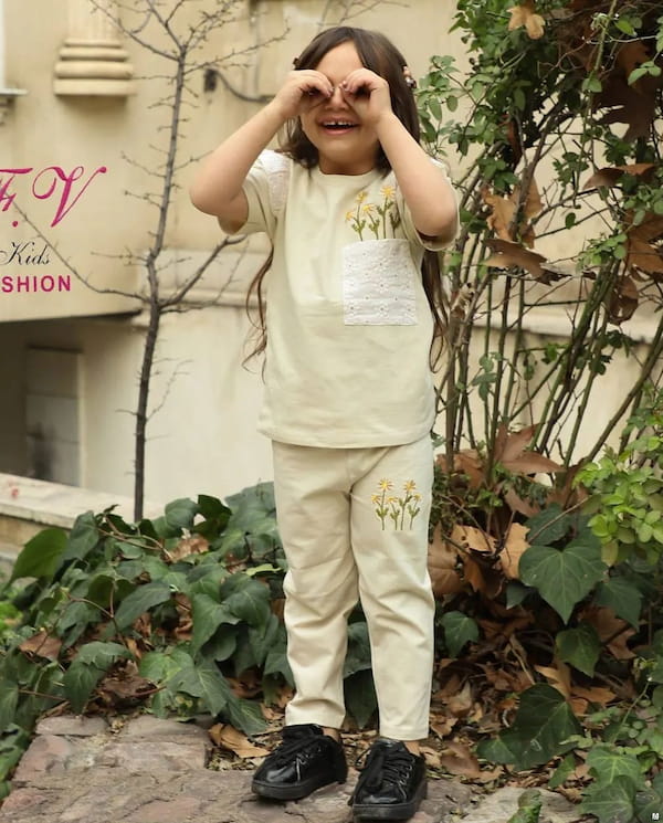 عکس-تیشرت گلدوزی نوزادی