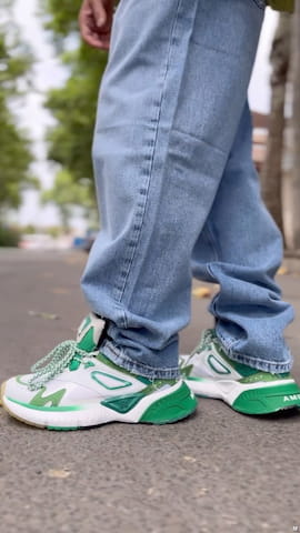 کفش مردانه سبز