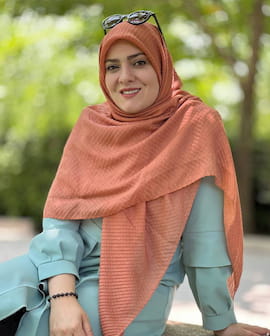 روسری زنانه نخی