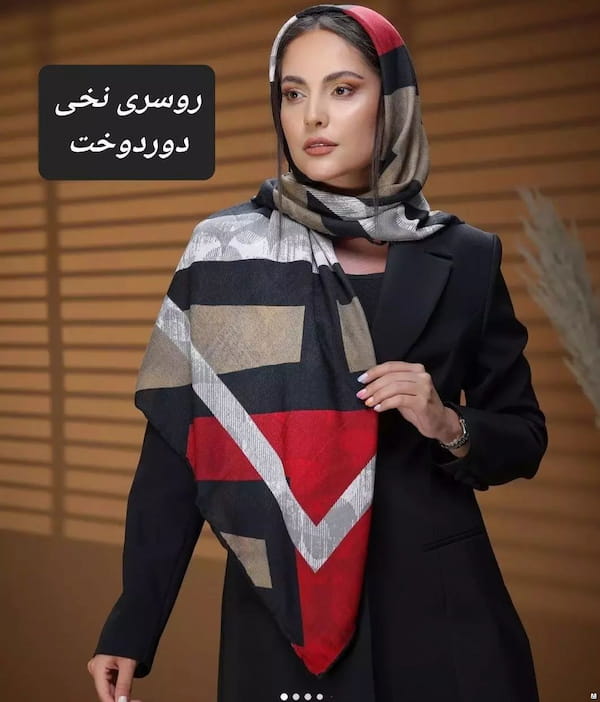 عکس-روسری زنانه نخی